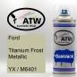 Preview: Ford, Titanium Frost Metallic, YX / M6401: 400ml Sprühdose, von ATW Autoteile West.